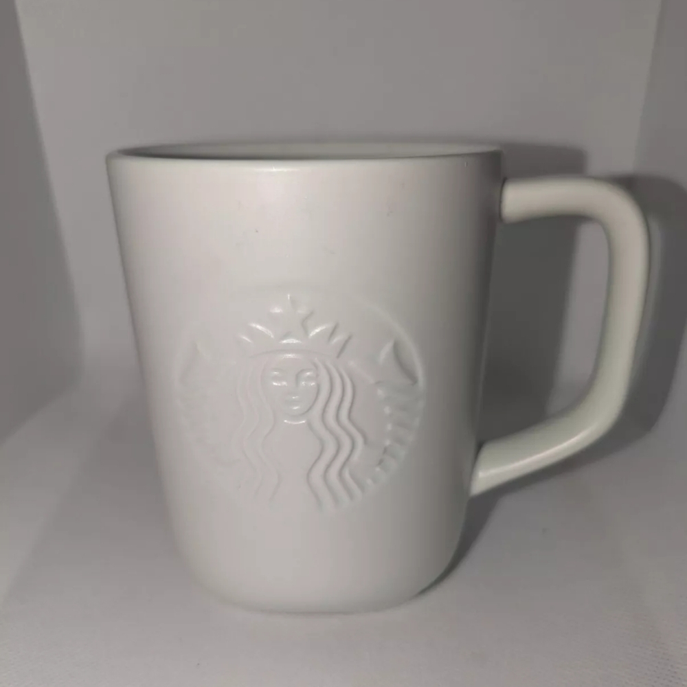 Starbucks White Ceramic Mug
